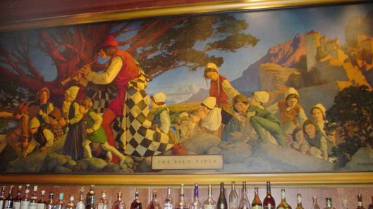 pied-piper at the Pied Piper Bar, Palace Hotel 1909- San Franciso